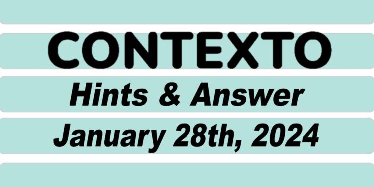 Daily Contexto 497 - January 28th 2024
