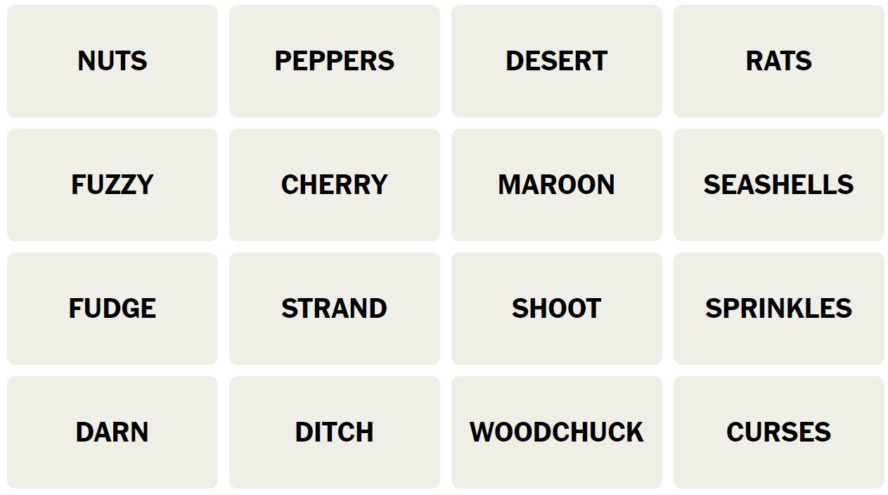 Daily NYT Connections 222 Puzzle - 19th January 2024