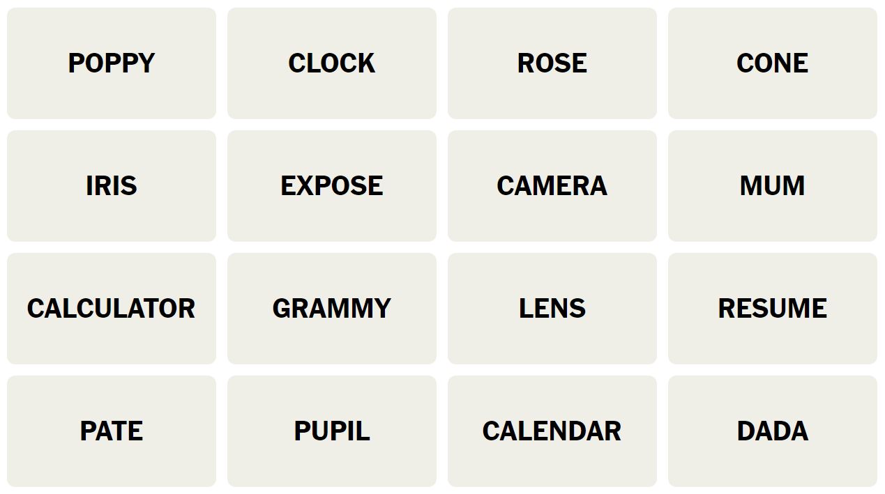Daily NYT Connections 227 Puzzle - 24th January 2024