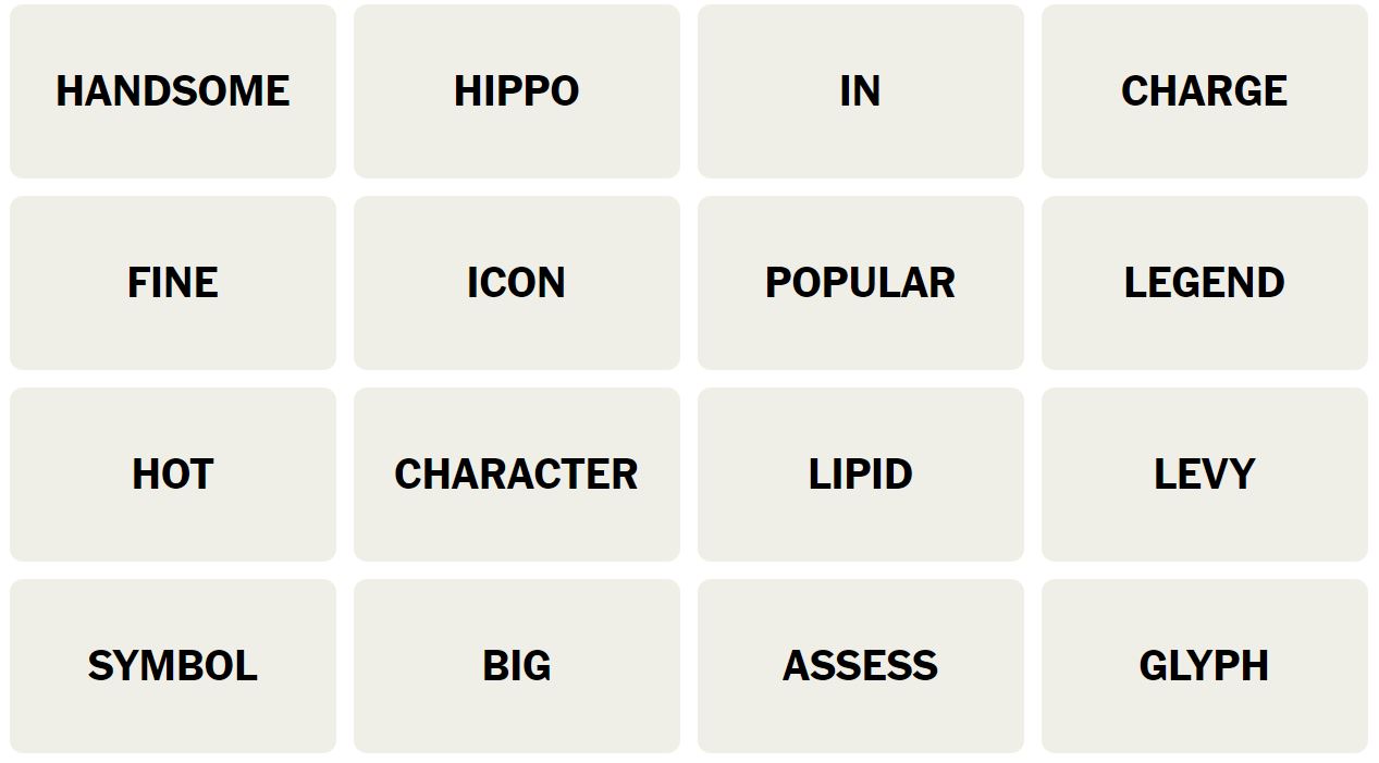Daily NYT Connections 228 Puzzle - 25th January 2024