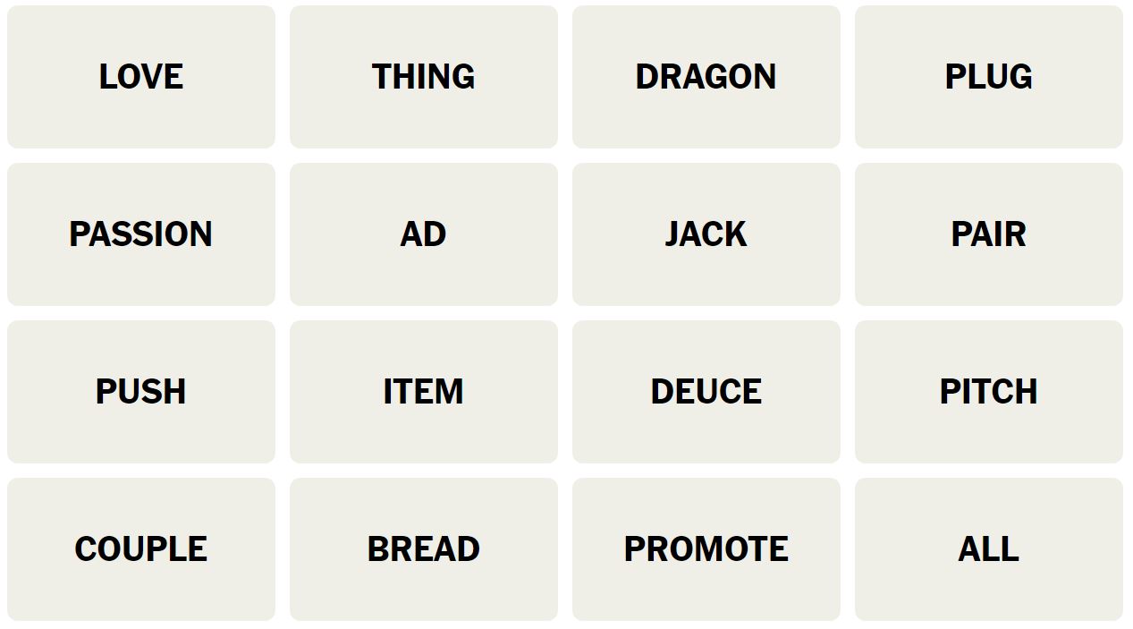 Daily NYT Connections 232 Puzzle - 29th January 2024