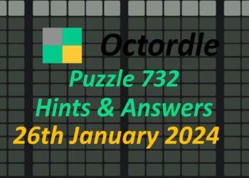 Daily Octordle 732 - January 26th 2024