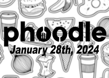 Daily Phoodle - 28th January 2024
