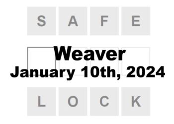 Daily Weaver Answers - 10th January 2024