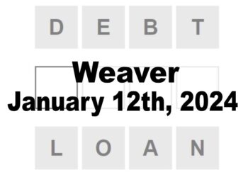 Daily Weaver Answers - 12th January 2024