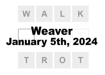Daily Weaver Answers - 5th January 2024