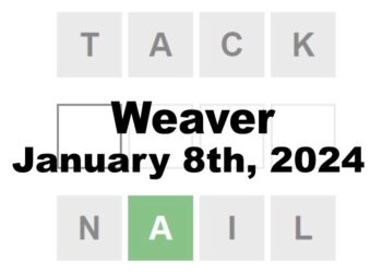 Daily Weaver Answers - 8th January 2024