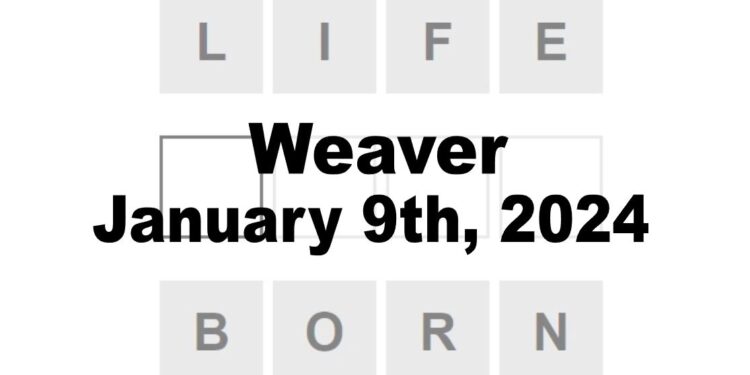 Daily Weaver Answers - 9th January 2024
