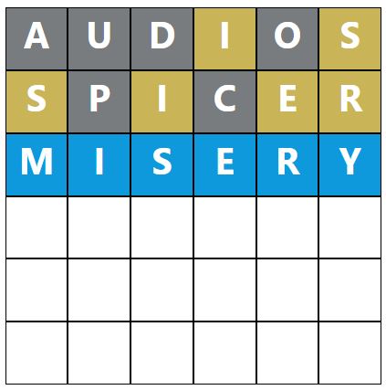Daily Word Hurdle #1457 Morning Answer - 16th January 2024