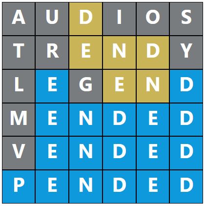 Daily Word Hurdle #1475 Morning Answer - 25th January 2024