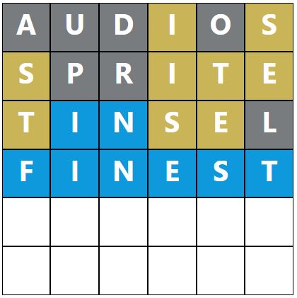 Daily Word Hurdle #1476 Afternoon Answer - 25th January 2024
