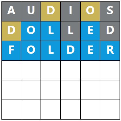 Daily Word Hurdle #1490 Afternoon Answer - 1st February 2024