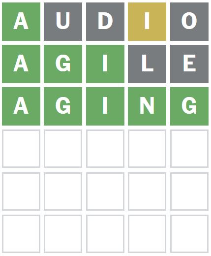 Daily Wordle Answer 927 - 2nd January 2024