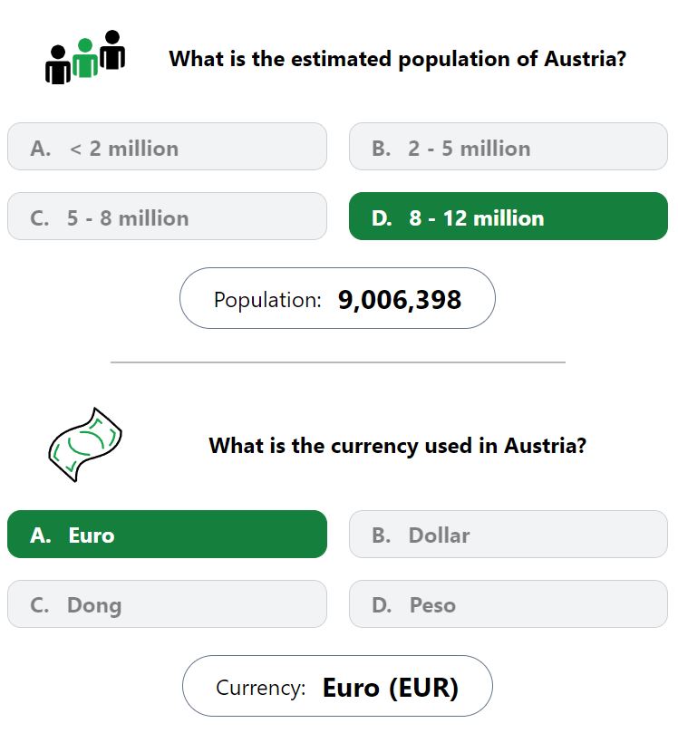 Daily Worldle 718 Bonus Currency & Population Answer - January 9th 2024