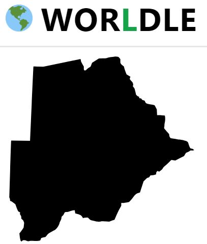 Daily Worldle 724 Country - January 14th 2024