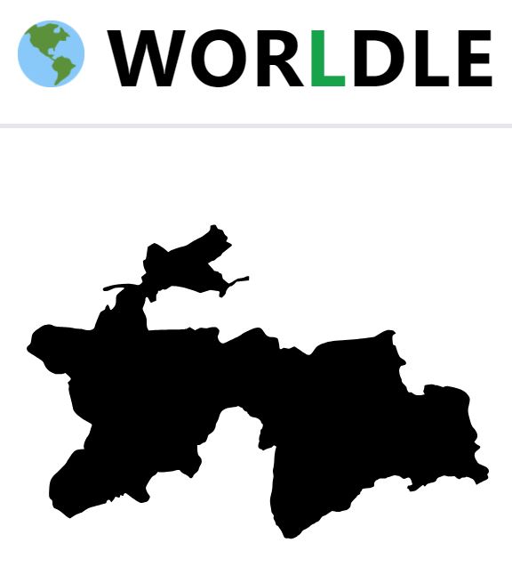Daily Worldle 725 Country - January 15th 2024