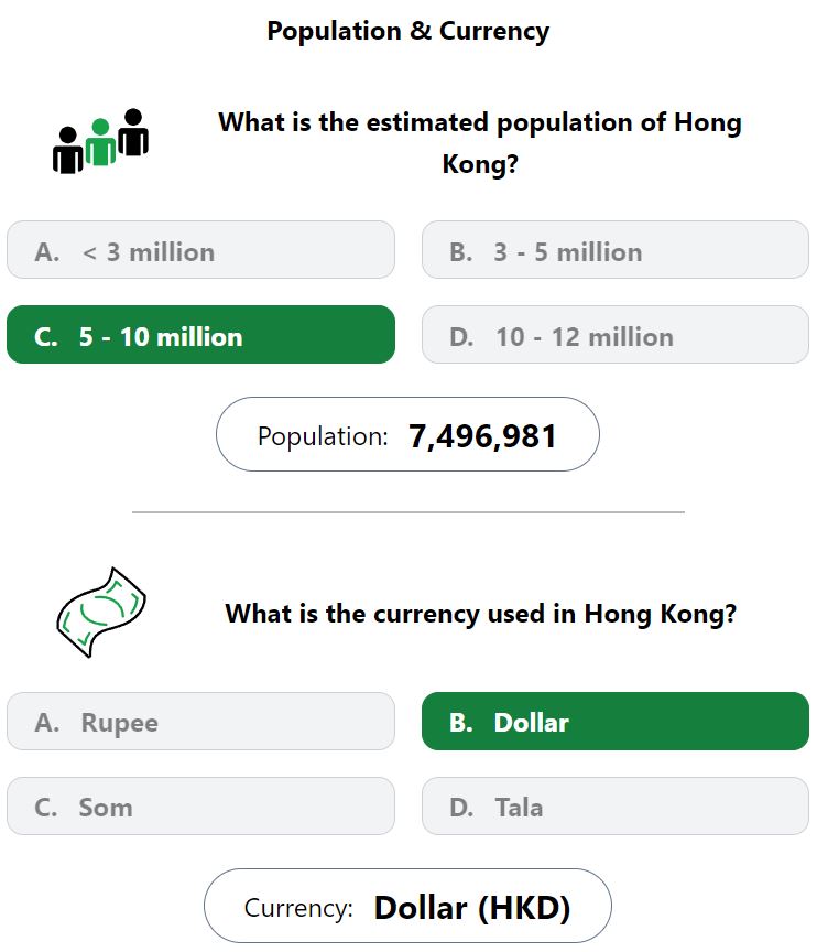 Daily Worldle 729 Bonus Currency & Population Answer - January 20th 2024