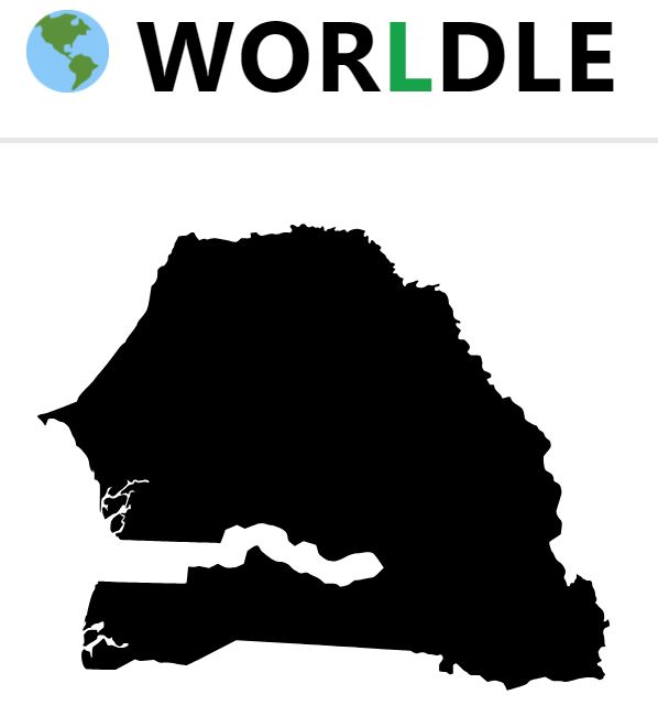 Daily Worldle 735 Country - January 26th 2024