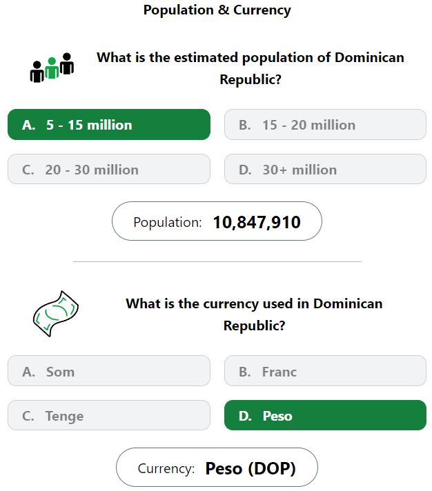 Daily Worldle 736 Bonus Currency & Population Answer - January 27th 2024