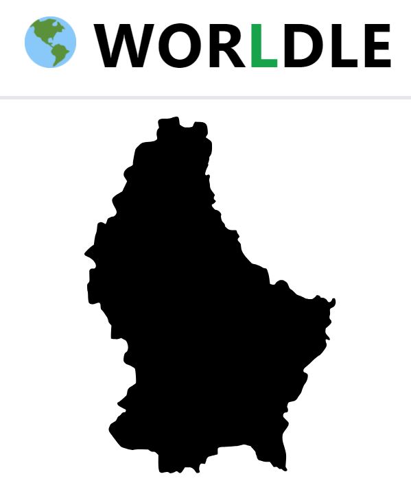 Daily Worldle 737 Country - January 28th 2024