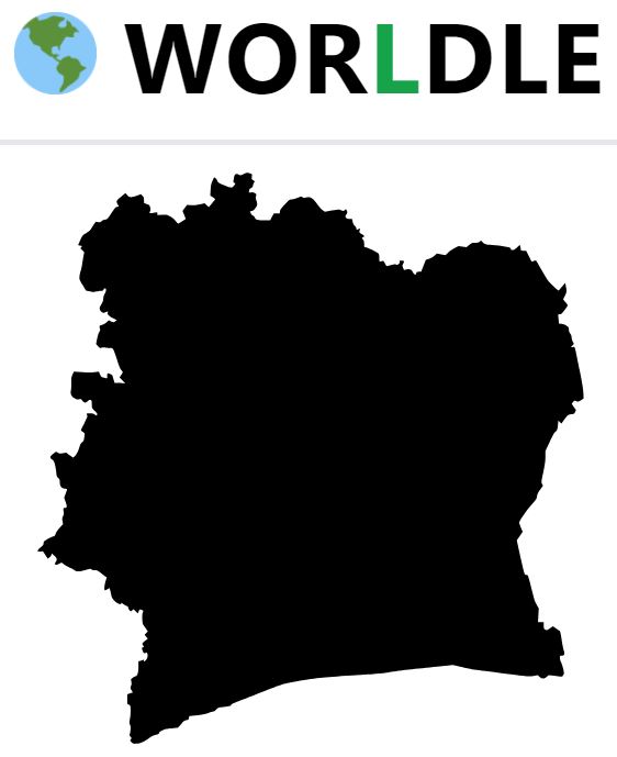 Daily Worldle 740 Country - January 31st 2024