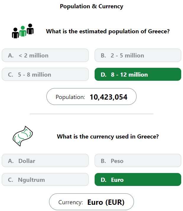 Daily Worldle 741 Bonus Currency & Population Answer - February 1st 2024