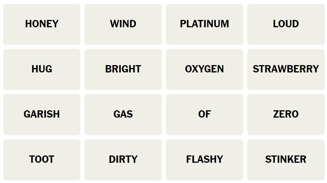 Daily NYT Connections 240 Puzzle - 6th February 2024