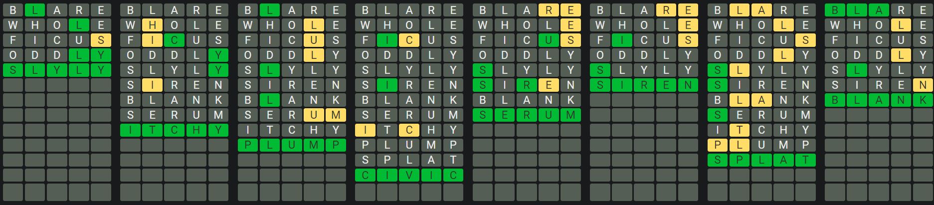 Daily Octordle 741 Rescue Answer - February 4th 2024