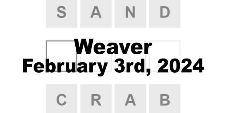 Daily Weaver Answers - 3rd February 2024