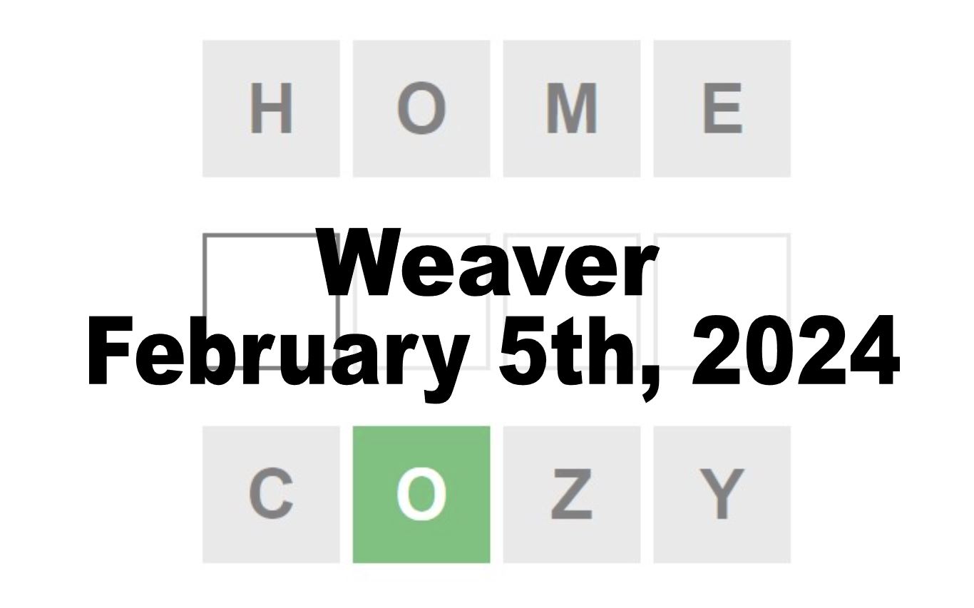 Daily Weaver Answers - 5th February 2024