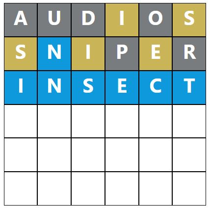 Daily Word Hurdle #1499 Morning Answer - 6th February 2024