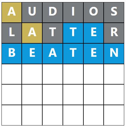 Daily Word Hurdle #1500 Afternoon Answer - 6th February 2024