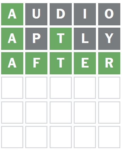 Daily Wordle Answer 963 - 7th February 2024