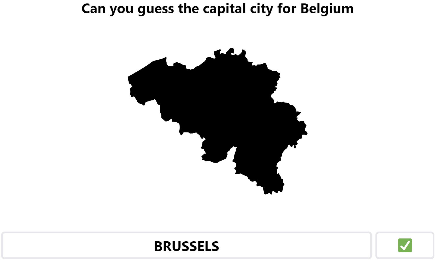 Daily Worldle 742 Bonus Capital City - February 2nd 2024