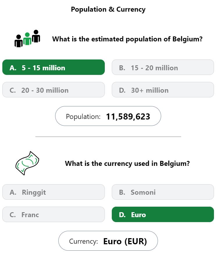 Daily Worldle 742 Bonus Currency & Population Answer - February 2nd 2024