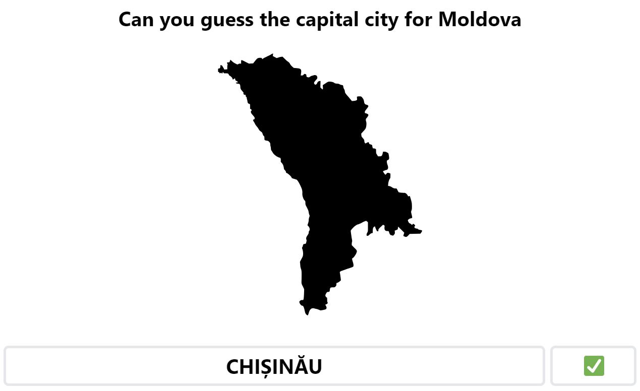 Daily Worldle 744 Bonus Capital City - February 4th 2024