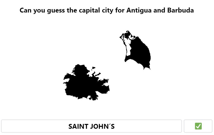 Daily Worldle 746 Bonus Capital City - February 6th 2024