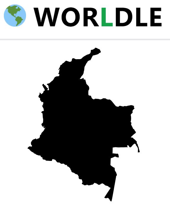 Daily Worldle 748 Country - February 8th 2024