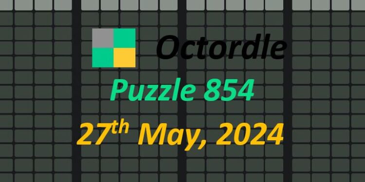 Daily Octordle 854 - May 27th 2024