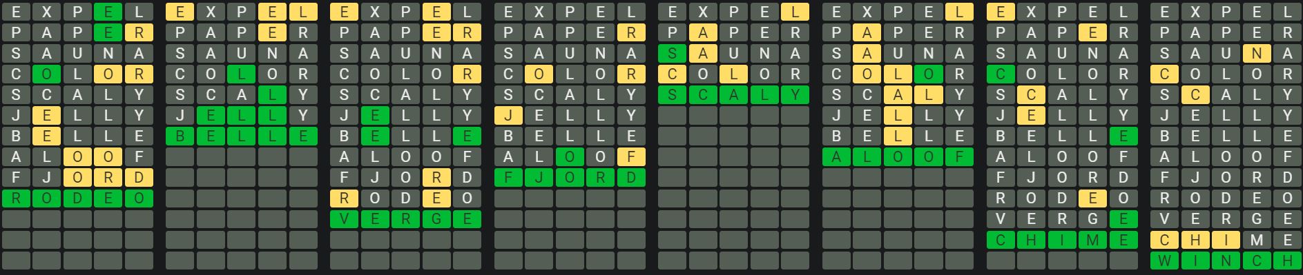 Daily Octordle 859 Rescue Answer - June 1st 2024
