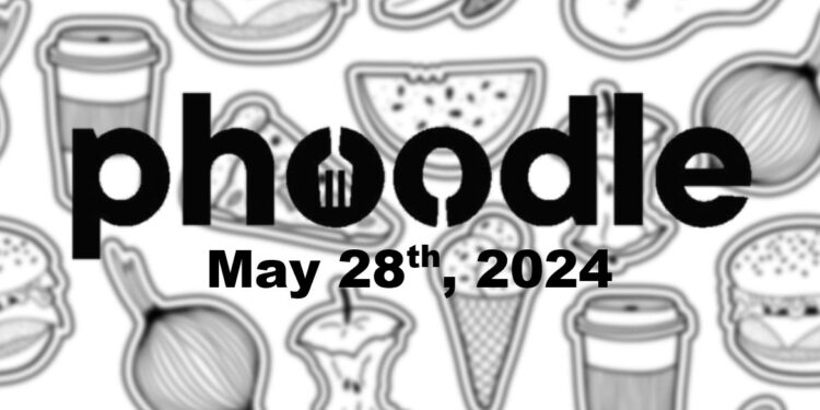 Daily Phoodle - 28th May 2024
