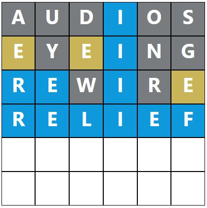 Daily Word Hurdle #1726 Afternoon Answer - 28th May 2024