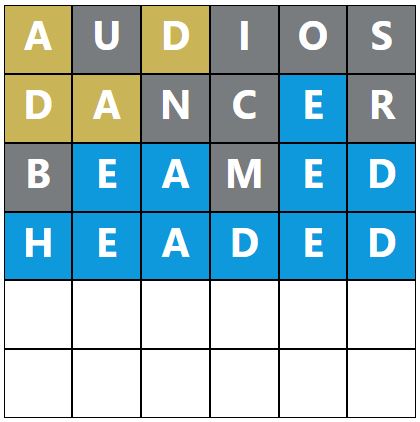 Daily Word Hurdle #1728 Afternoon Answer - 29th May 2024