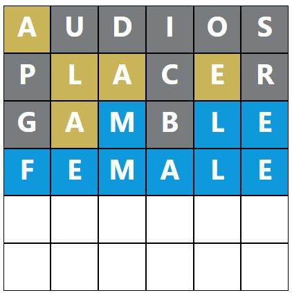 Daily Word Hurdle #1729 Morning Answer - 30th May 2024