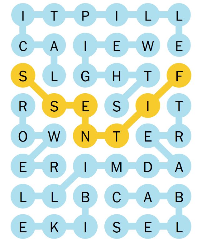 NYT Strands 87 Completed Puzzle - 29th May 2024