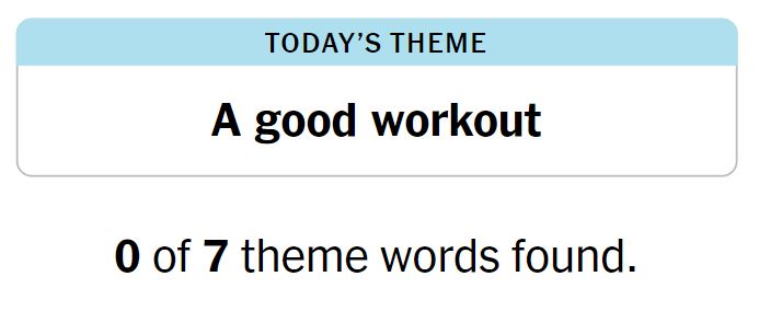 NYT Strands 87 Theme - 29th May 2024