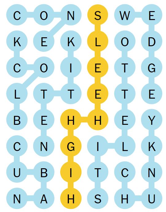 NYT Strands 88 Completed Puzzle - 30th May 2024