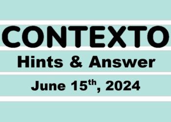 Daily Contexto 636 - June 15th 2024