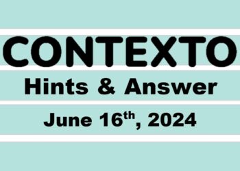 Daily Contexto 637 - June 16th 2024