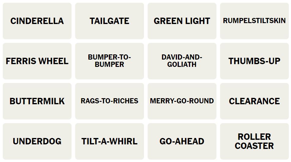Daily NYT Connections 376 Puzzle - 21st June 2024